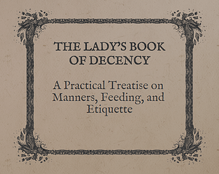 The Lady's Book of Decency preview